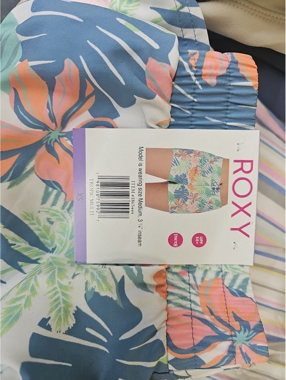 Roxy Women's Stretch Boardshort, Tropic Multi, XS